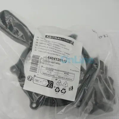 Corps supérieur noir (couvercle + boisseau) pour vannes 1"1/2 Astral - MNB/N/A (4404120112)