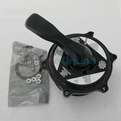 Corps supérieur noir (couvercle + boisseau) pour vannes 1"1/2 Astral - MNB/N/A (4404120112)