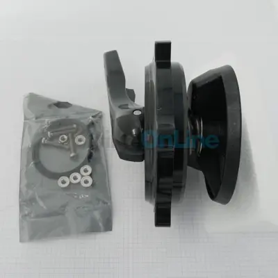 Corps supérieur noir (couvercle + boisseau) pour vannes 1"1/2 Astral - MNB/N/A (4404120112)