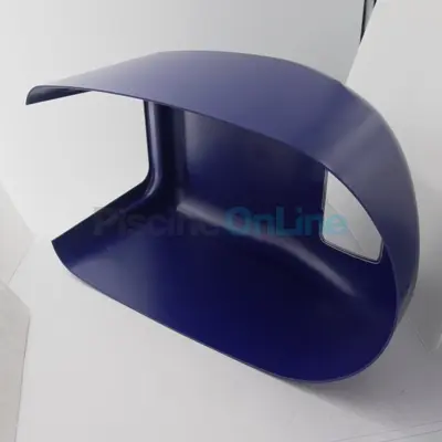 Capot bleu avec hublot transparent pour adoucisseur type IDRASOFT - F260D268 – réf. 33036-0120 (33036-0120)