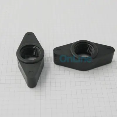 Ecrous d'adaptation (x2) support manomètre pour filtres Diatomée / Cartouche Hayward (CCX1000N)