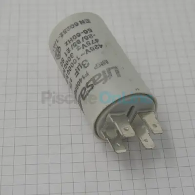 Condensateur ventilateur 3uF pour déshumidificateurs Zodiac SIROCCO 55, 80, 110 (WSG01935)