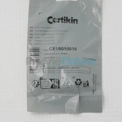 Joint V-ring pour pompe Hurricane 10-12,5 CV (CE05010010)