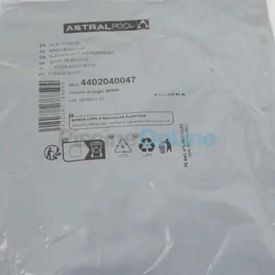 Bride (+ Joints + Vis) de Buse de refoulement ASTRAL 00340 - SABLE (4402040047)