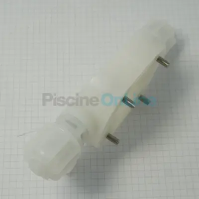 Tête de pompe MICRODOS D80 PVDF-SP-DT pour pompes doseuses ME1, ME2-C(A), ME3, MAXI PRO 5-10, MAXI PLUS ME3-C (RR.123.201)