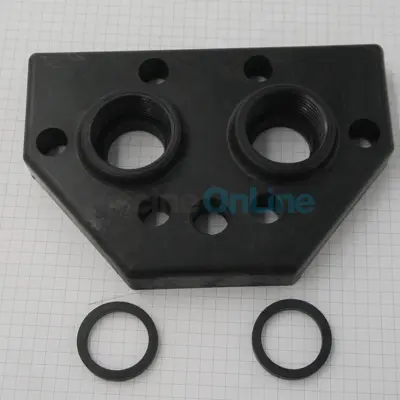 Bride plastique pour échangeur Zodiac URANUS PLUS UP 120-240 + 2 joints 24/31 (R07234)