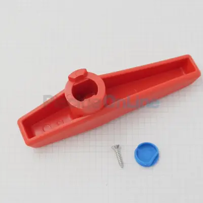 Poignée / manette pour vanne à boisseau sphérique CEPEX réf. 02458/23027 (AstralPool / Fluidra) (02458R0124)