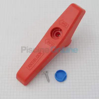 Poignée / manette pour vanne à boisseau sphérique CEPEX réf. 02458/23027 (AstralPool / Fluidra) (02458R0124)