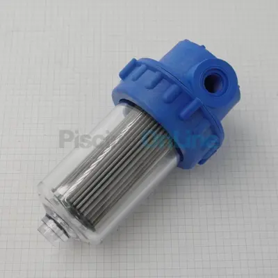 Filtre complet F20 1/4" (nouveau modèle) pour ANALYT 2 (RD), COMPACT CONTROLLER, POOLMANAGER et POOLMANAGER PRO (B-123038)