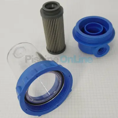 Filtre complet F20 1/4" (nouveau modèle) pour ANALYT 2 (RD), COMPACT CONTROLLER, POOLMANAGER et POOLMANAGER PRO (B-123038)