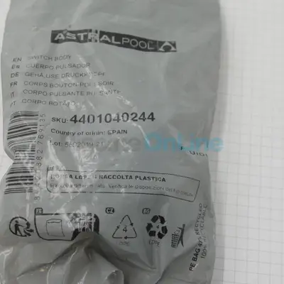 Corps de bouton poussoir Astral (4401040244)