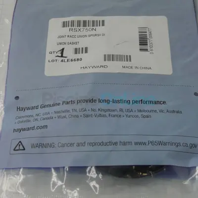 Joints de raccord pour pompe Hayward SPII/RS II DI (x2) (RSX750N)