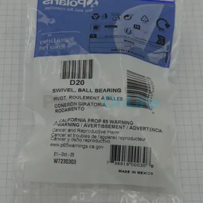 Emerillon tournant Swivel pour robots Polaris (W7230303)