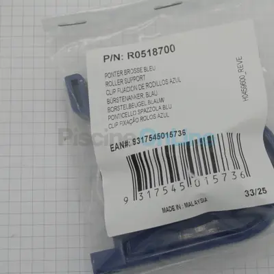 Pontet support de brosse bleu pour robots Zodiac Alpha / Vortex (R0518700)