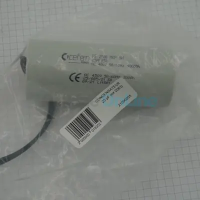 Condensateur 25 µf 93x40 mm pour pompes ESPA (21000005)
