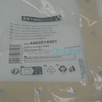 Joint pour skimmer ASTRAL petite meurtrière, piscine liner (4402014001)