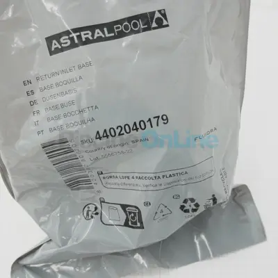 Corps de prise balai Astral 2" x 1"1/2 pour piscine panneaux préfabriqués (4402040179)