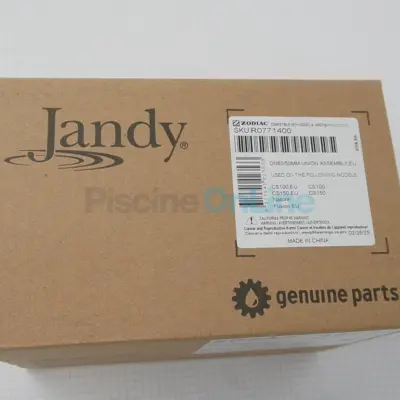 Kit raccords union DN63/50mm (2 pièces) pour filtres cartouche / purificateur Nature2 ZODIAC (R0771400)