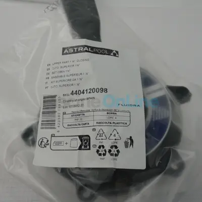 Ensemble supérieur 1"1/2 pour vannes side ASTRAL (4404120098)