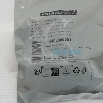 Kit enjoliveur. rotule et douille pour buse de refoulement (4402046501)