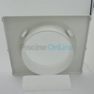 Enjoliveur rectangulaire Blanc pour nage à contre courant Badu Jet Classic (2304.005.238)