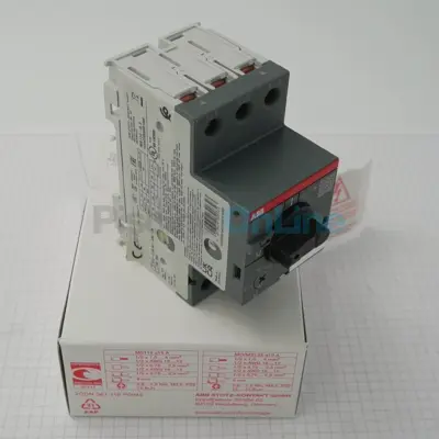 Disjoncteur ABB 4/6.3 A monophasé / triphasé pour coffrets électriques - pompes jusqu'à 1cv (FPIEDISM04)