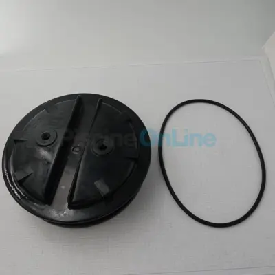 Couvercle noir à visser + joint pour Filtres à sable Astral (4404260201)