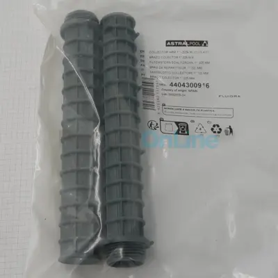 Crépines (x2) 1" diamètre 32mm L227mm pour Filtres à sable Astral (4404300916)