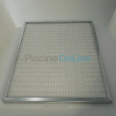 Cadre filtre latéral 555 x 455 x 23 mm pour déshumidificateur Zodiac CAE 506. 507. 508. 510. 513 (WSD01909)