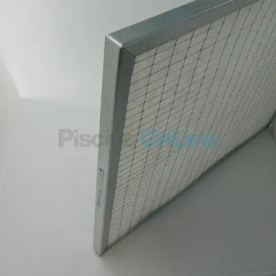 Cadre filtre latéral 555 x 455 x 23 mm pour déshumidificateur Zodiac CAE 506. 507. 508. 510. 513 (WSD01909)