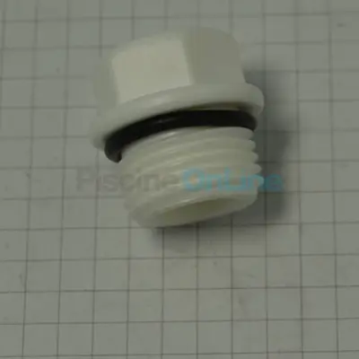 Bouchon de vidange pour pompes à chaleur Astralpool, Caliente (ZX150000110)