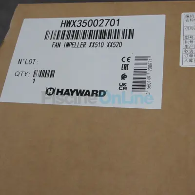 Hélice ventilateur diametre Ø442mm pour pompes à chaleur Hayward (HWX35002701)