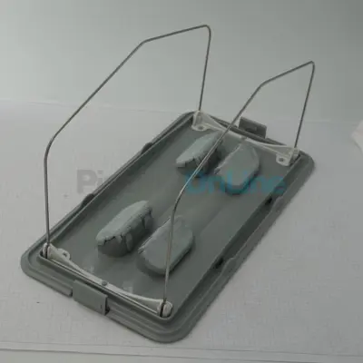Porte filtre complet gris pour robots Zodiac Lazernaut / Cybernaut (W1422B)