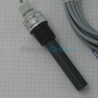 Capteur de temperature -5°C à 45°C (4-20mA) PVC 1/2 pouce Mâle avec 5m de cable - Syclope (CAT2602)