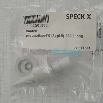 Commande pneumatique complete (avec écrou n° 40 et pince pour tuyaux souples n° 46) (2302.001.900)