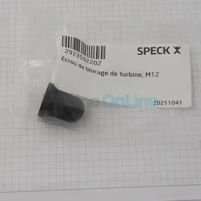 Ecrou "borgne" de blocage turbine M12 pour pompes BADU (2923.592.202)