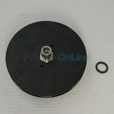 Turbine pour pompes Astral 2 CV Tri 50 Hz (type Sprint. Victoria...) avec Joint - Diamètre 124 Ep.13mm (4405010600)