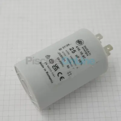 Condensateur 25µF 75x40 mm pour surpresseurs Advantage, DAB 40/50 1 CV monophasé R00005139, Polaris 002710005 (W4530208)