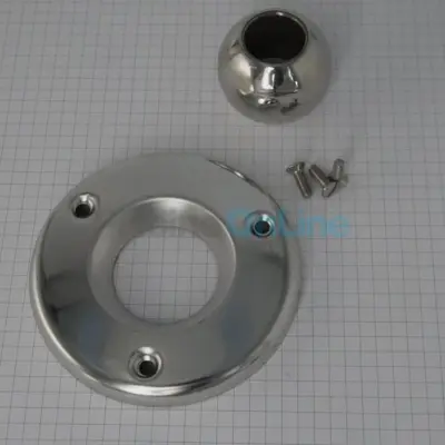 Rotule pour buses de refoulement Astral inox  + Bride + Vis (ref 16325/16326 ex 41010/41011) (4402044401)