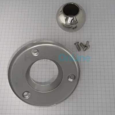 Rotule pour buses de refoulement Astral inox  + Bride + Vis (ref 16325/16326 ex 41010/41011) (4402044401)