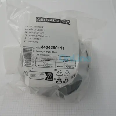Cône diffuseur 2" - 2"1/2 pour filtre à sable Atlas - Grille Ø150 mm (4404290111)