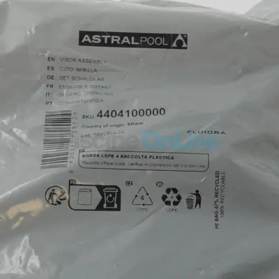 Kit voyant ovale (ancien modèle) pour Filtre à sable Delta (Astral) (4404100000)