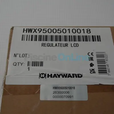 Régulateur pompe à chaleur Hayward Energyline Pro LCD - 160x130 mm (HWX95005010018)
