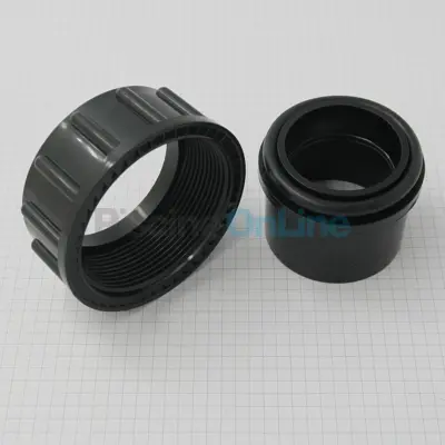 Kit Raccord Union métrique diamètre 50mm pour pompe / Vanne / Filtre Lacron - Waterco (122245B)