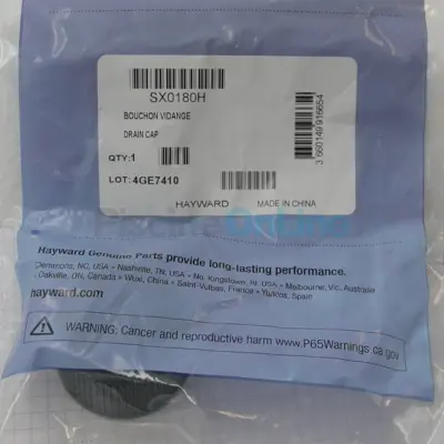 Bouchon de Vidange pour Filtre à sable hayward Pro series, Top/S/ Powerline (SX0180H)