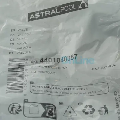 Vanne de douche solaire Astral (4401040357)