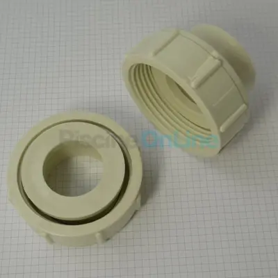 Jeu de raccords de connexion hydraulique (x2) pour pompes à chaleur Astral (ZX113900082)