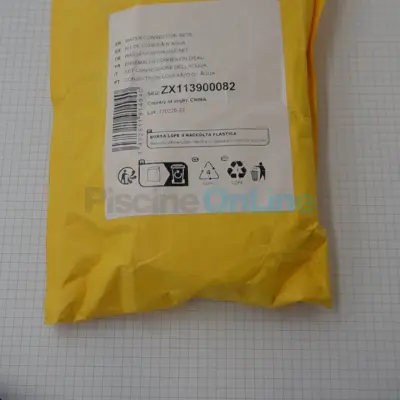 Jeu de raccords de connexion hydraulique (x2) pour pompes à chaleur Astral (ZX113900082)