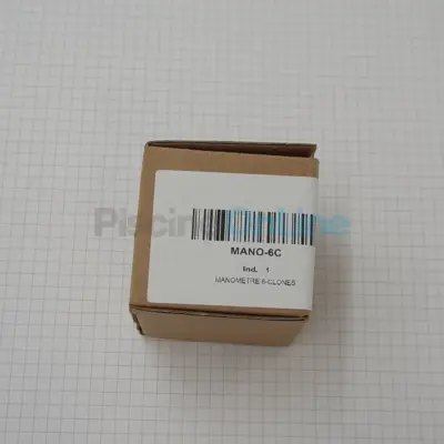 Manomètre pour filtre 6-clone Bering (MANO-6C)