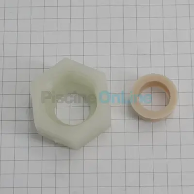 Ecrou + joint presse-étoupe pour corps de projecteur BWT ADY/Aquareva PL84 (44000036)